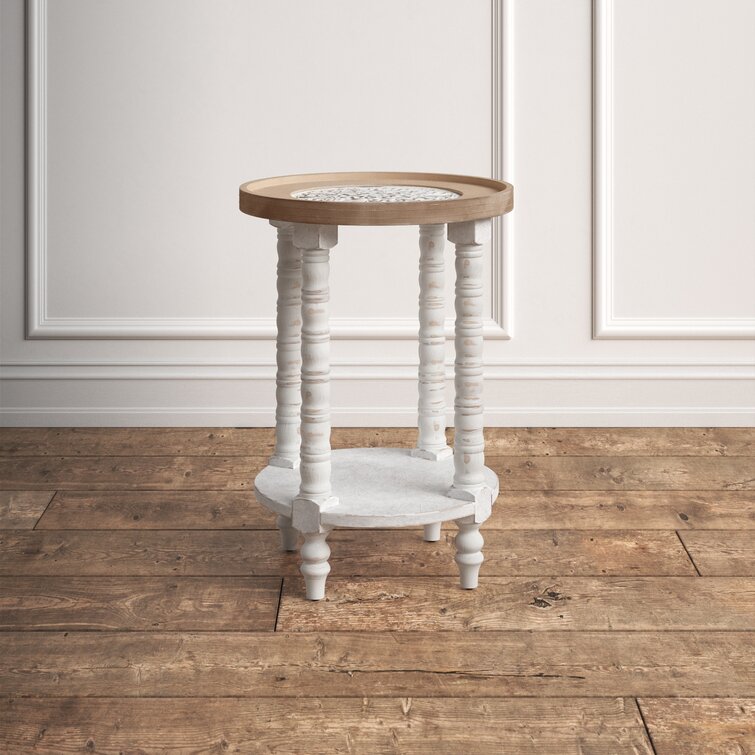 Spindle leg online end table